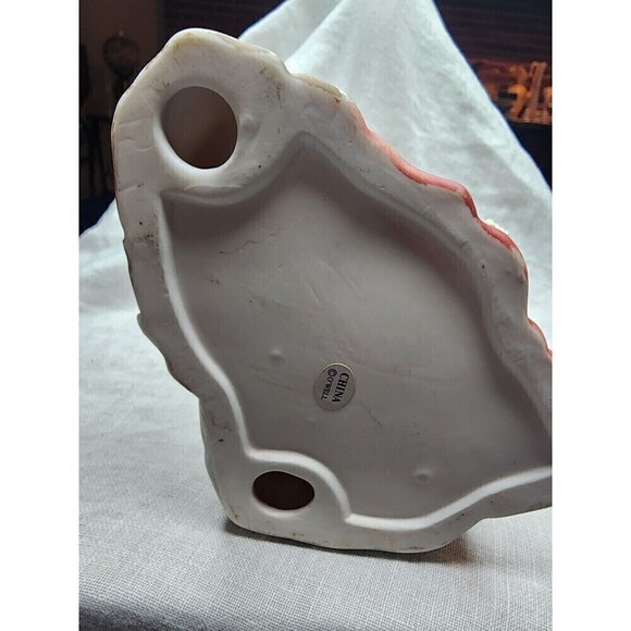 O'Well Porcelain Angel Reading Bible Seated on Bench, 8 3/4" Tall - Picture 4 of 4